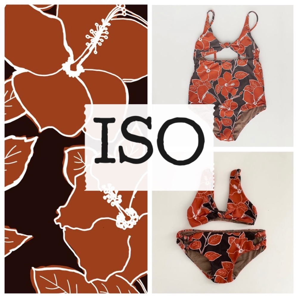 ISO‼️ ANY ACACIA HONEY MID PAC GIRL SUITS ‼️